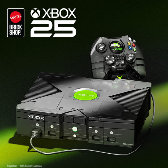 Mattel Brick Shop Microsoft XBOX Building Set
