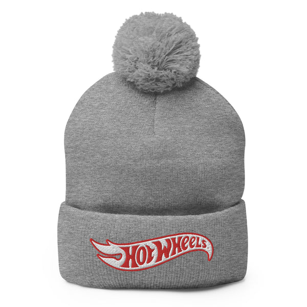 Image for Hot Wheels Grey Pom Pom Beanie Product