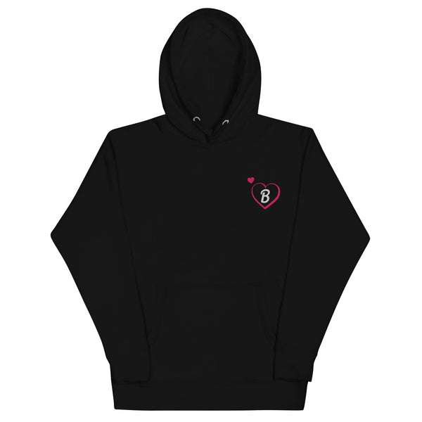 Image for Barbie Embroidered Hearts Hoodie Product