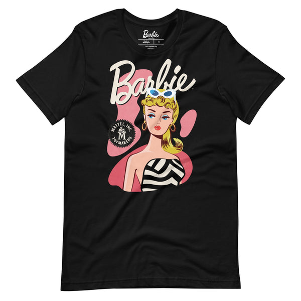Image for Vintage Barbie Black T-Shirt Product