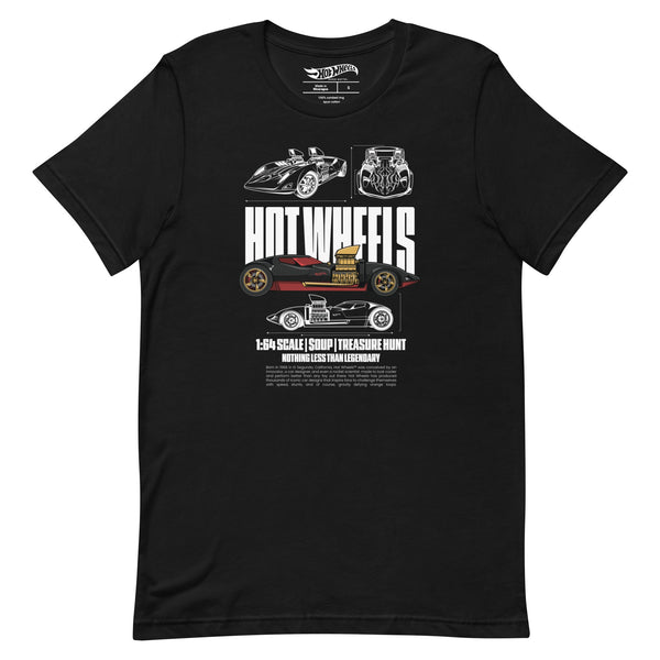 Image for Hot Wheels Nothing Less than Legendary Black T-Shirt Product