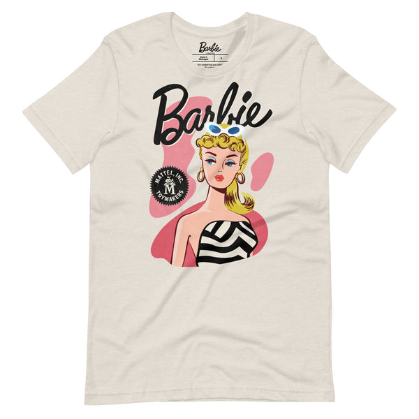 Image for Vintage Barbie Oatmeal T-Shirt Product
