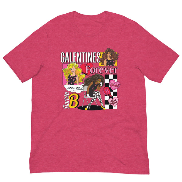 Image for Barbie Galentines Pink T-shirt Product