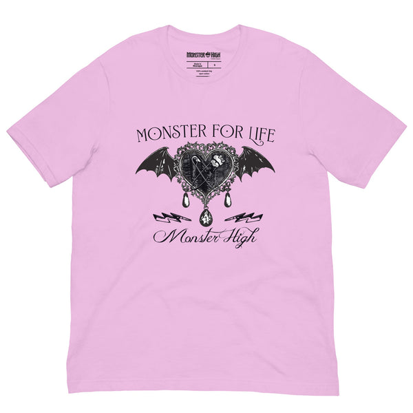 Image for Monster High Monster for Life Purple T-Shirt Product