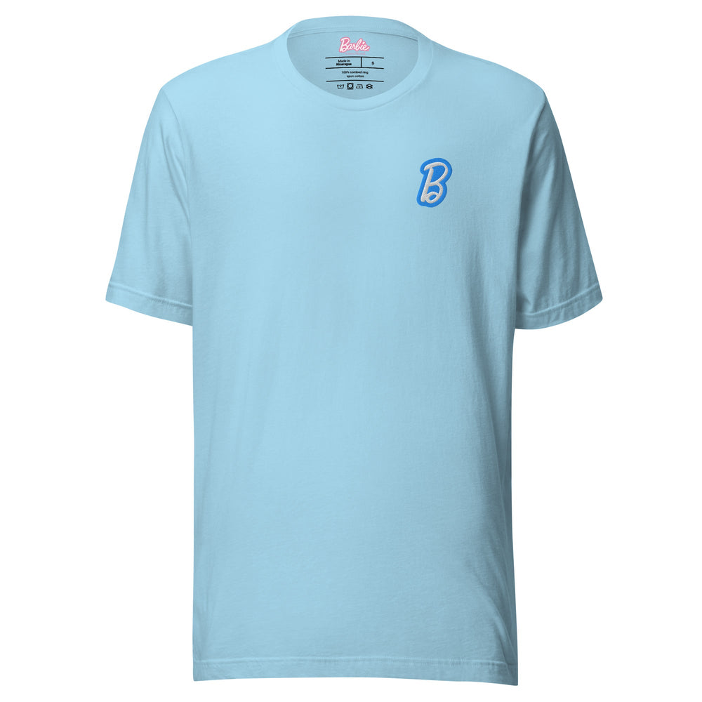 Barbie Enjoy the Ride Embroidered Cutie Blue T-Shirt