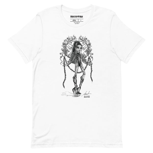 Image for Monster High Venus McFlytrap White T-Shirt Product